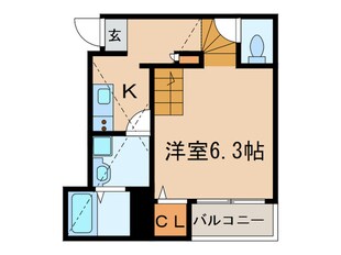 IMPERIAL中村の物件間取画像